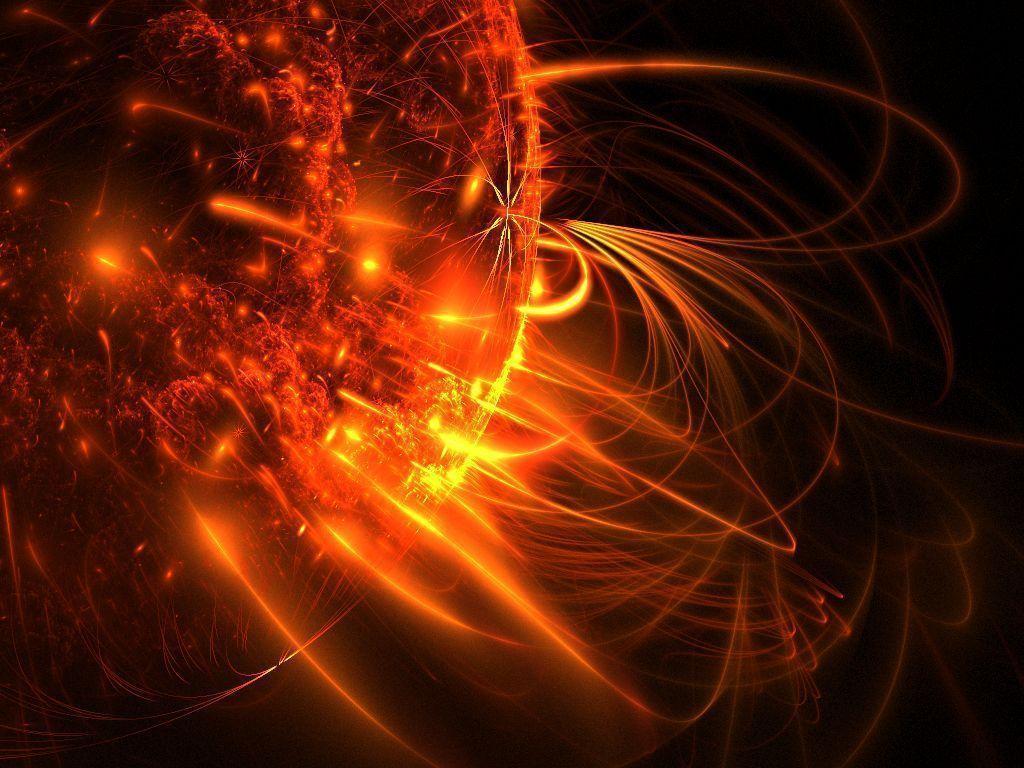 1024x768 Solar Flares Wallpaper. Solar System