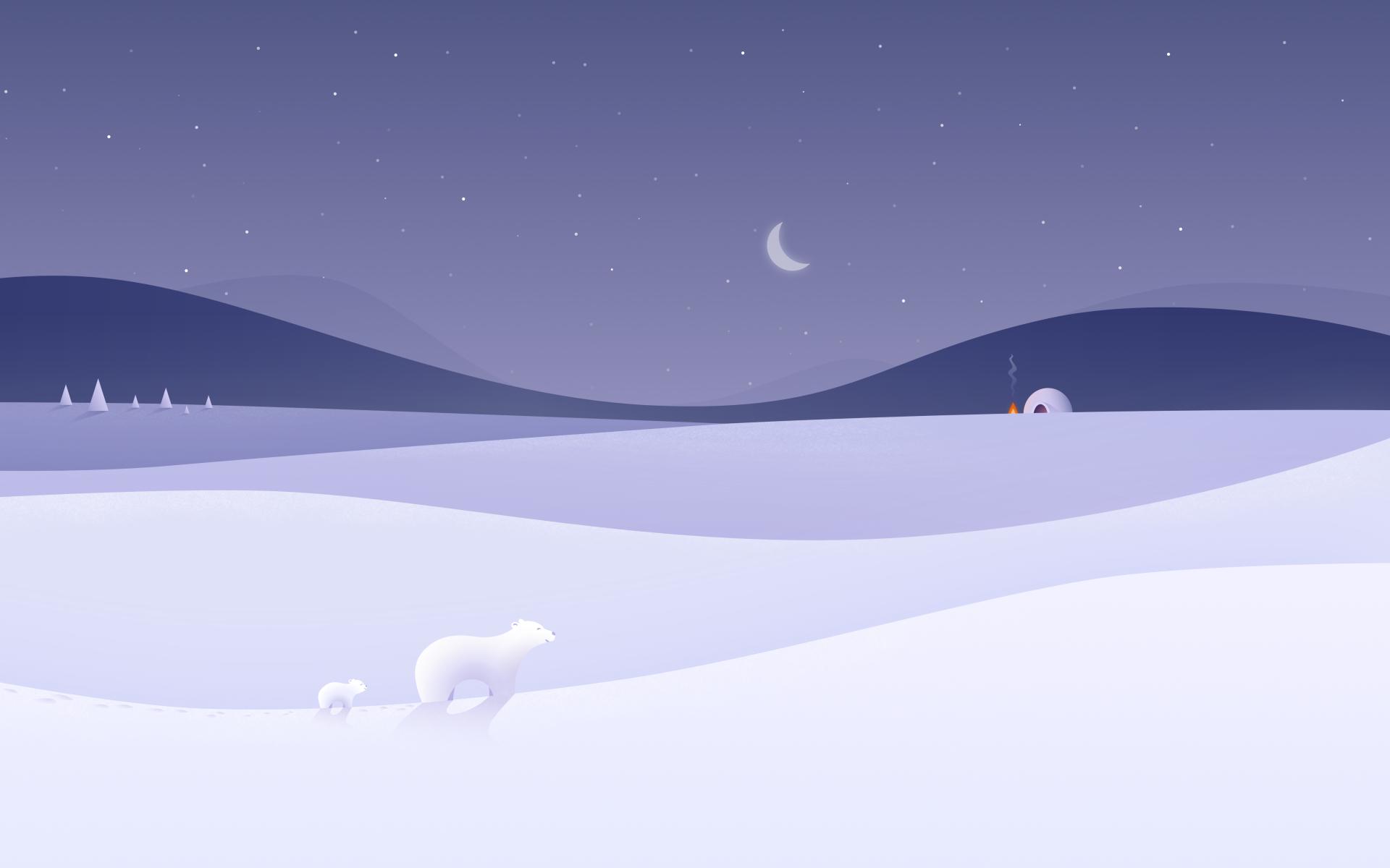 1920x1200 Winter Minimalist 1200P Wallpaper, HD Minimalist 4K Wallpaper, Image, Photo and Background