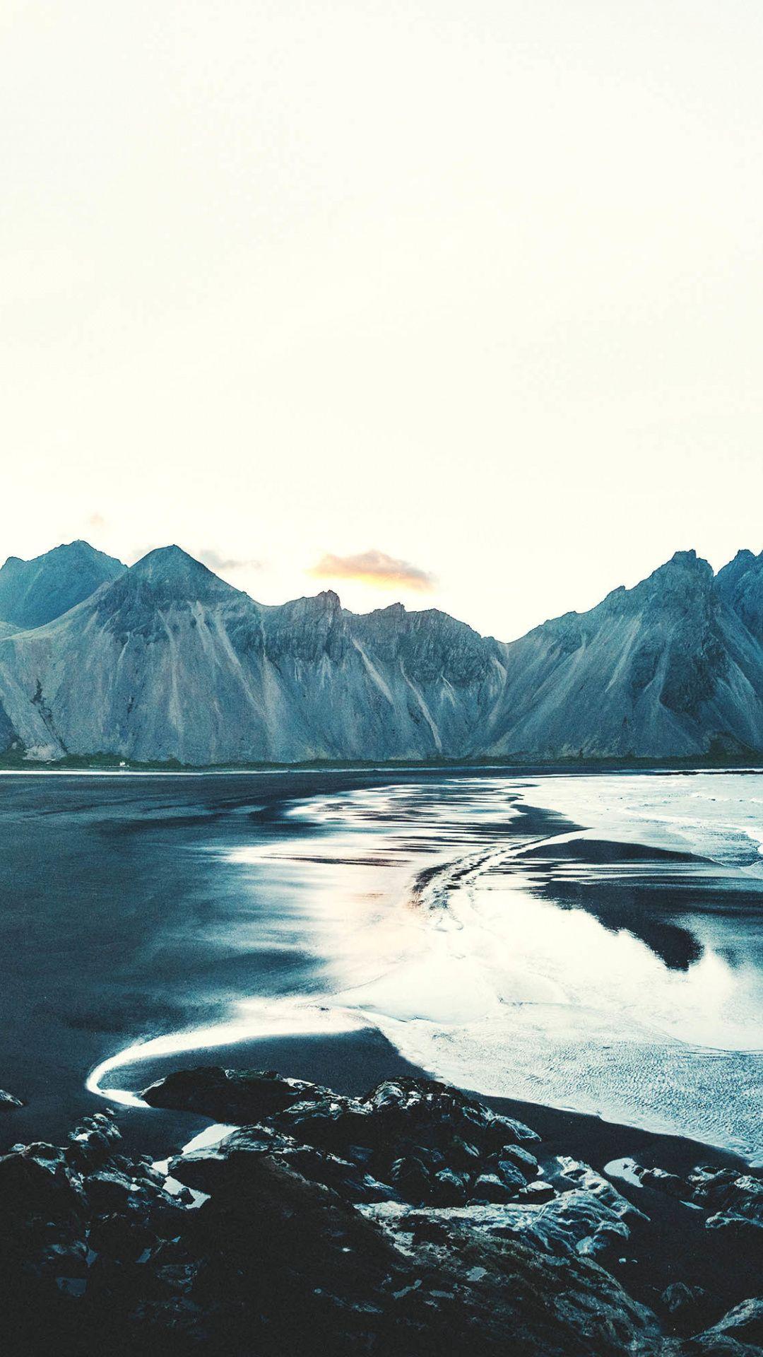 1080x1920 Mountains, beach, sea, nature, 1080x1920 wallpaper. Mountains, Nature, Mountain wallpaper