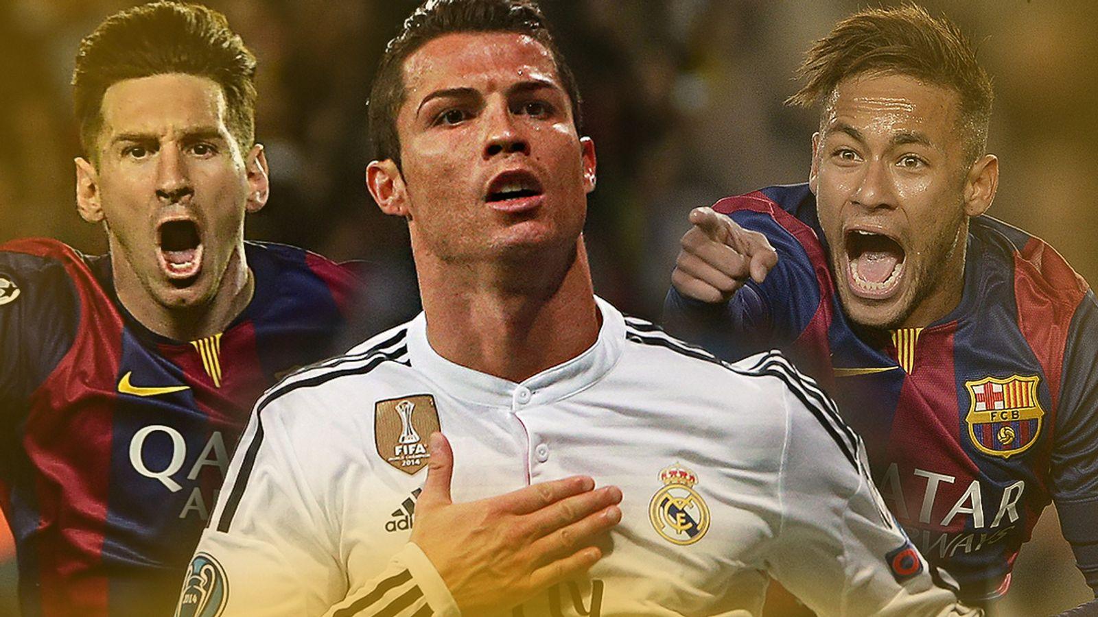 1600x900 Cristiano Ronaldo, Lionel Messi and Neymar up for 2015 Ballon d'Or
