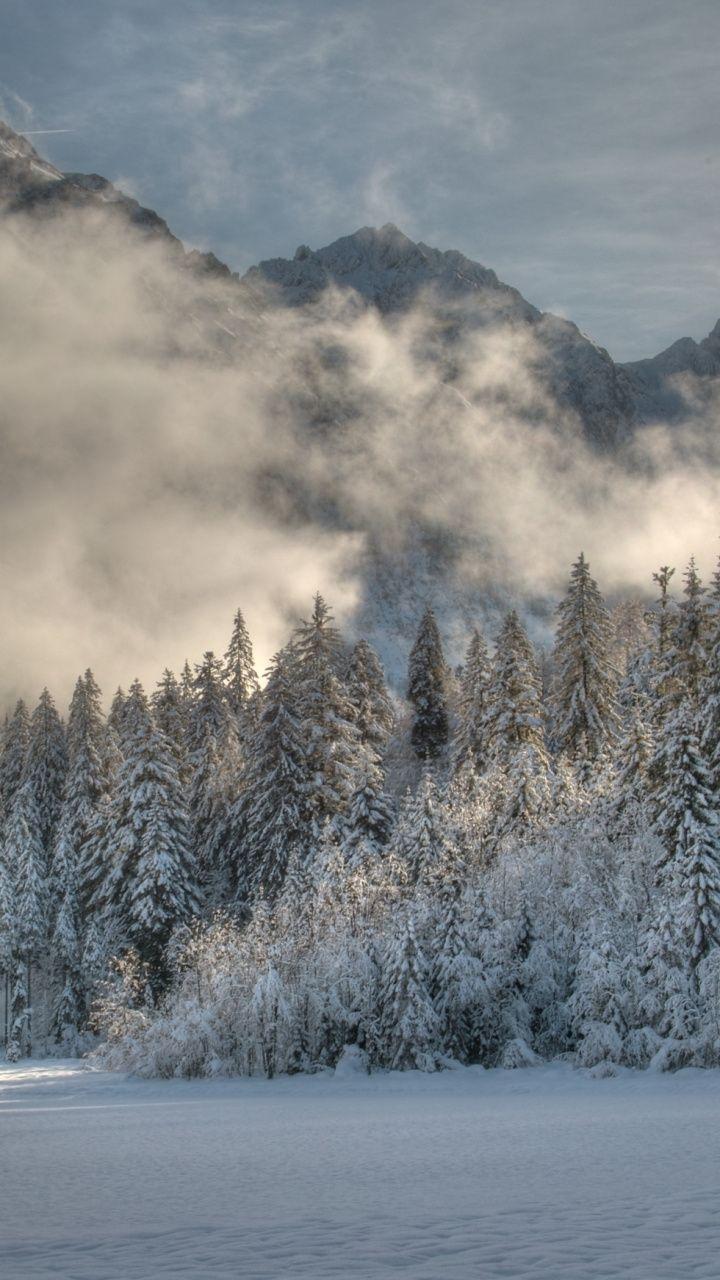 720x1280 Download 720x1280 Wallpaper Dragon, Freezing, Wilderness, Sky