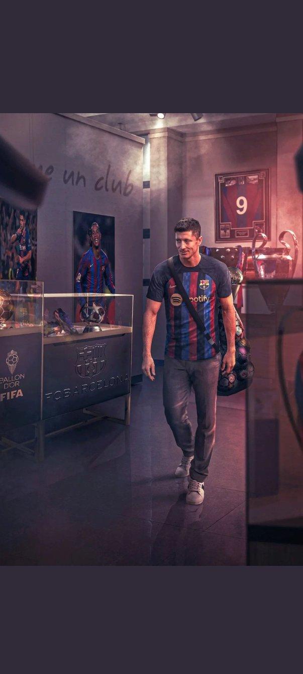 603x1340 Robert Lewandowski In Barcelona 'Jersey' Photo And Fan Made Wallpaper Go Viral, But What Jersey Number Will Former Bayern Munich Star Will Wear At Camp Nou?. ⚽ LatestLY