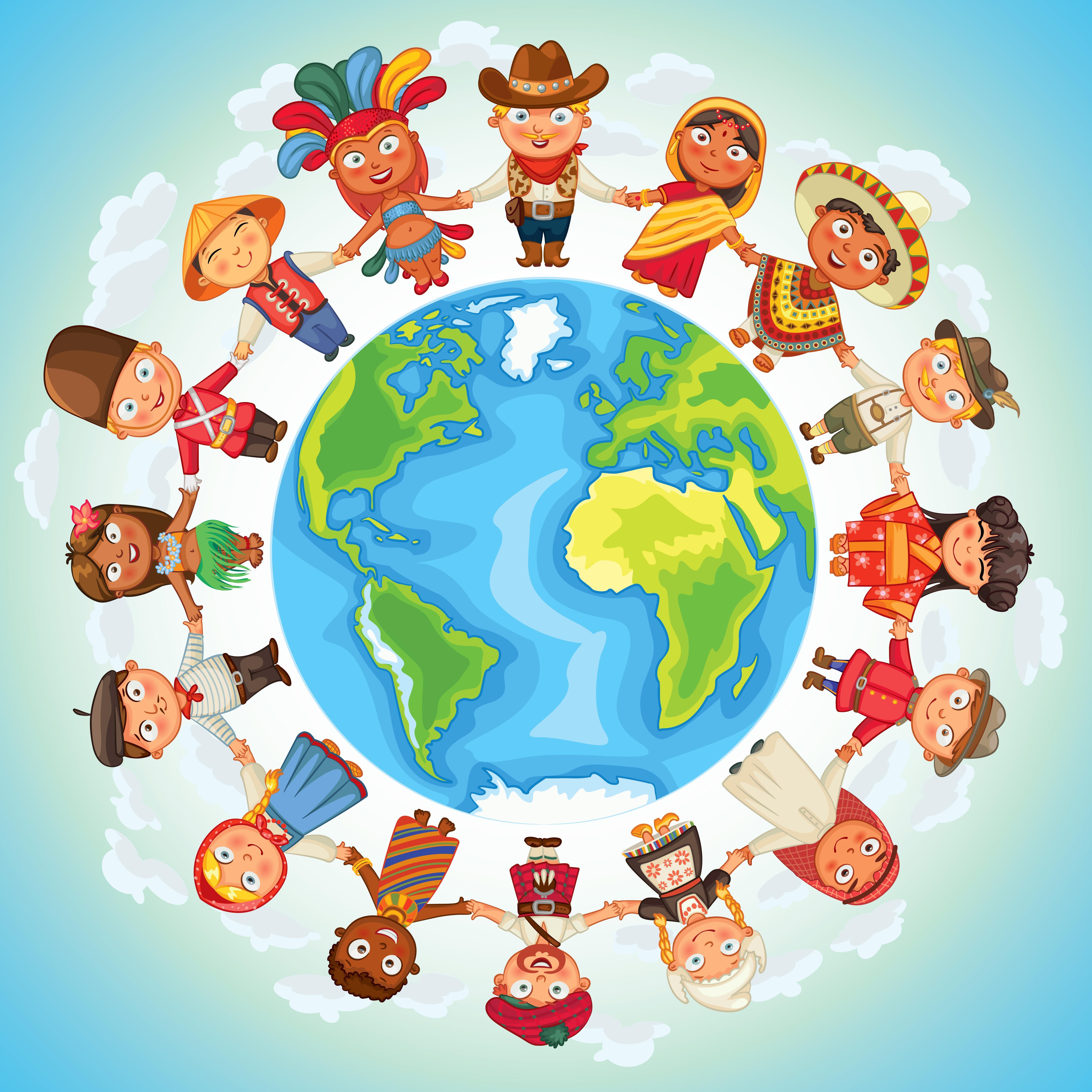 5000x5000 Multicultural Wallpaper
