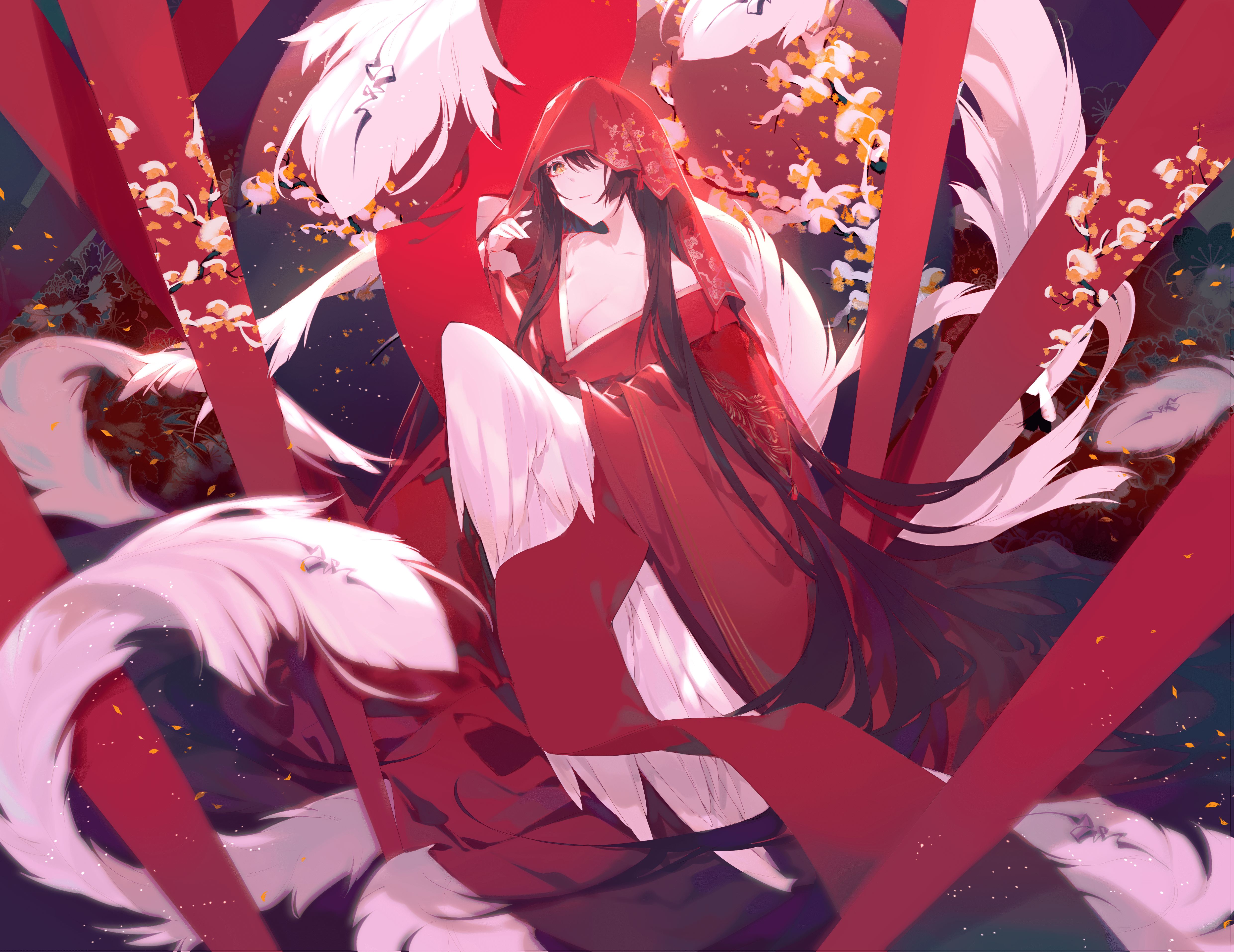 4960x3826 Wallpaper / anime girls, anime, original characters, Miyuki free download