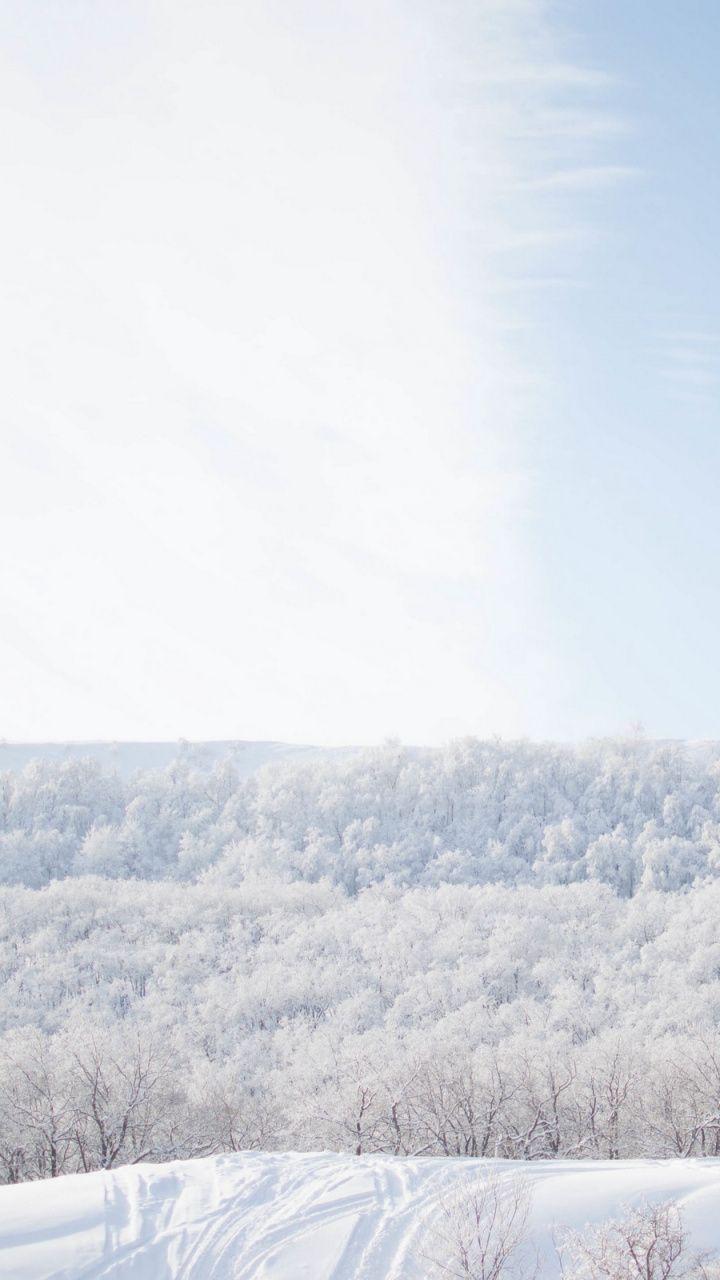 720x1280 Download 720x1280 Wallpaper Cloud, Snow, Piste, Arctic, Freezing