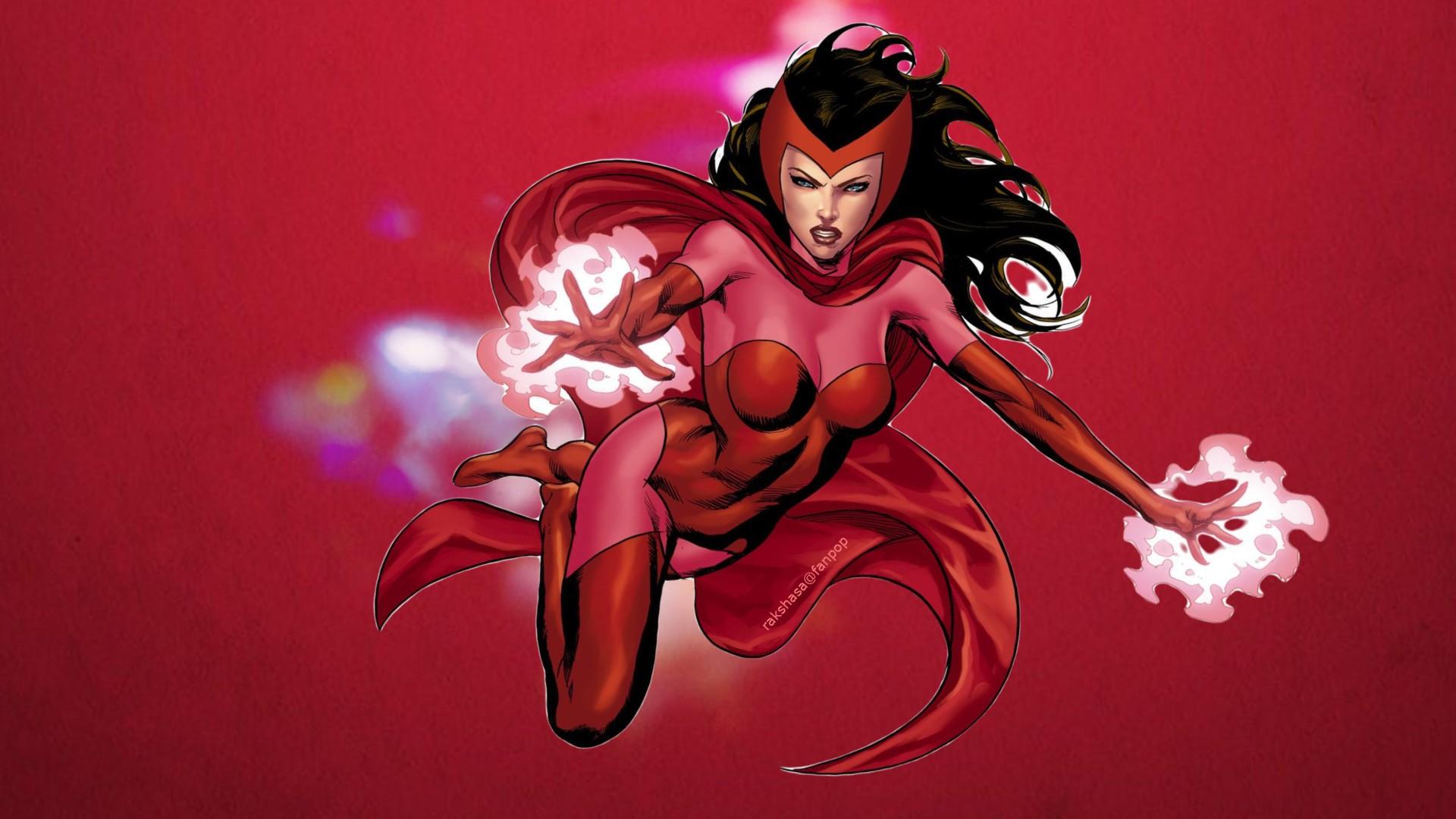 1920x1080 Scarlet Witch ♡ Maximoff Scarlet Witch Wallpaper