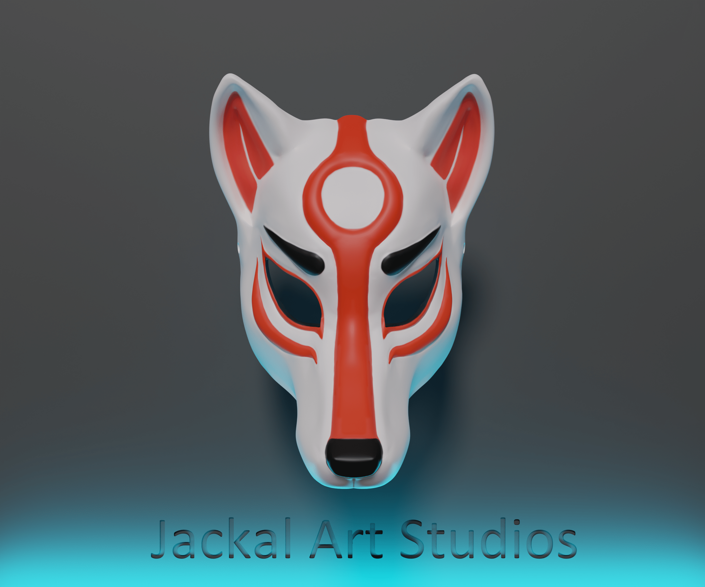2400x2000 STL file Fox Mask Kitsune Cosplay・3D printer model to download・Cults