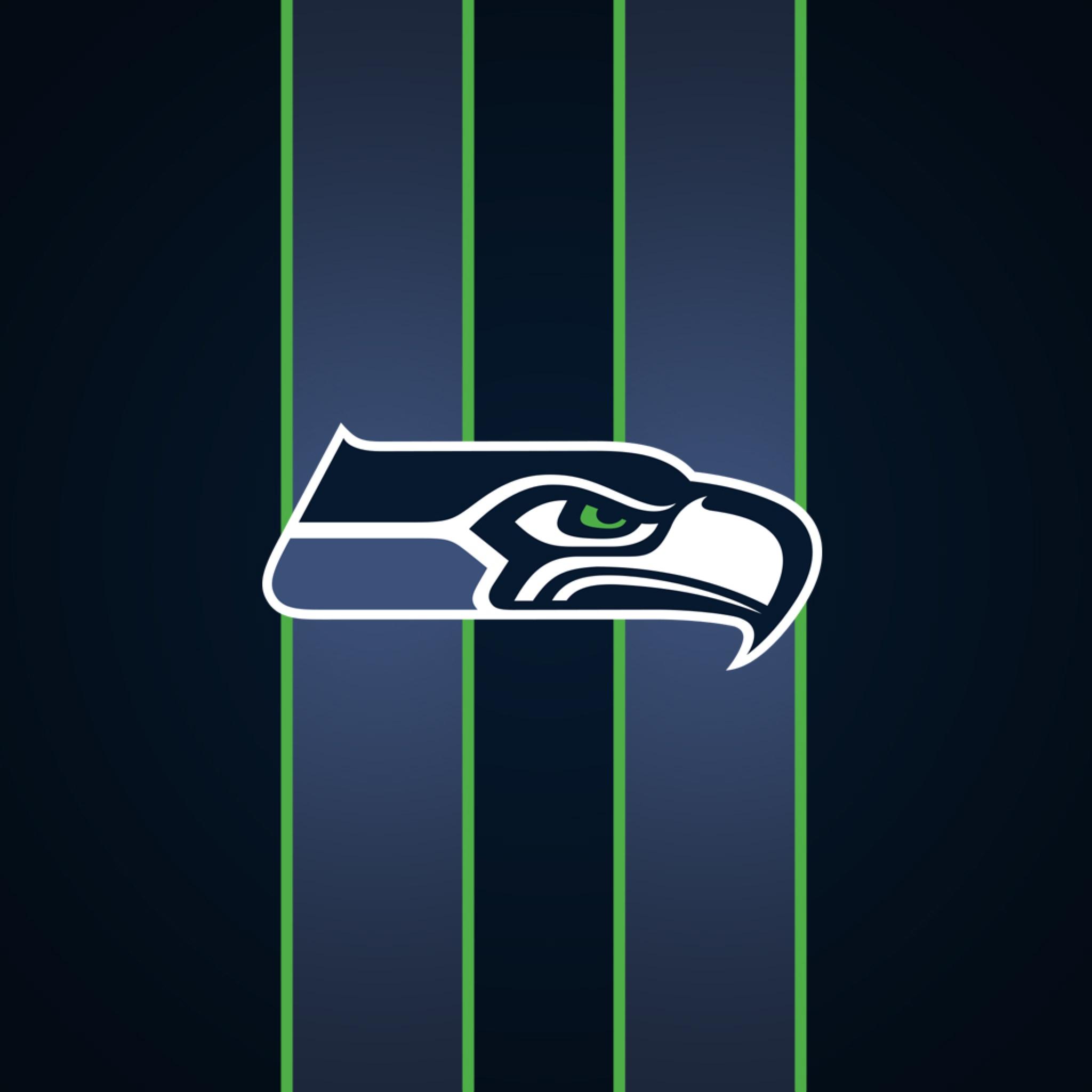 2048x2048 seahawks logo wallpaper, logo, automotive design, illustration, graphics, symbol