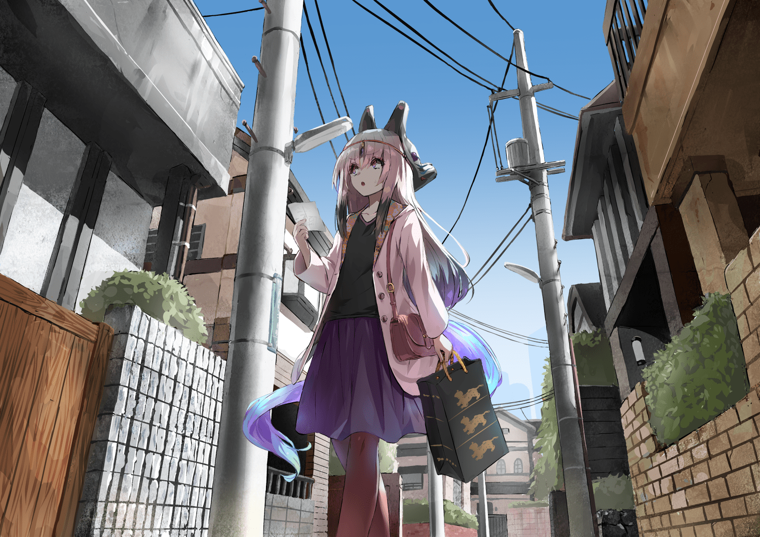 1500x1060 Wallpaper / anime, anime girls, original characters, fox mask free download