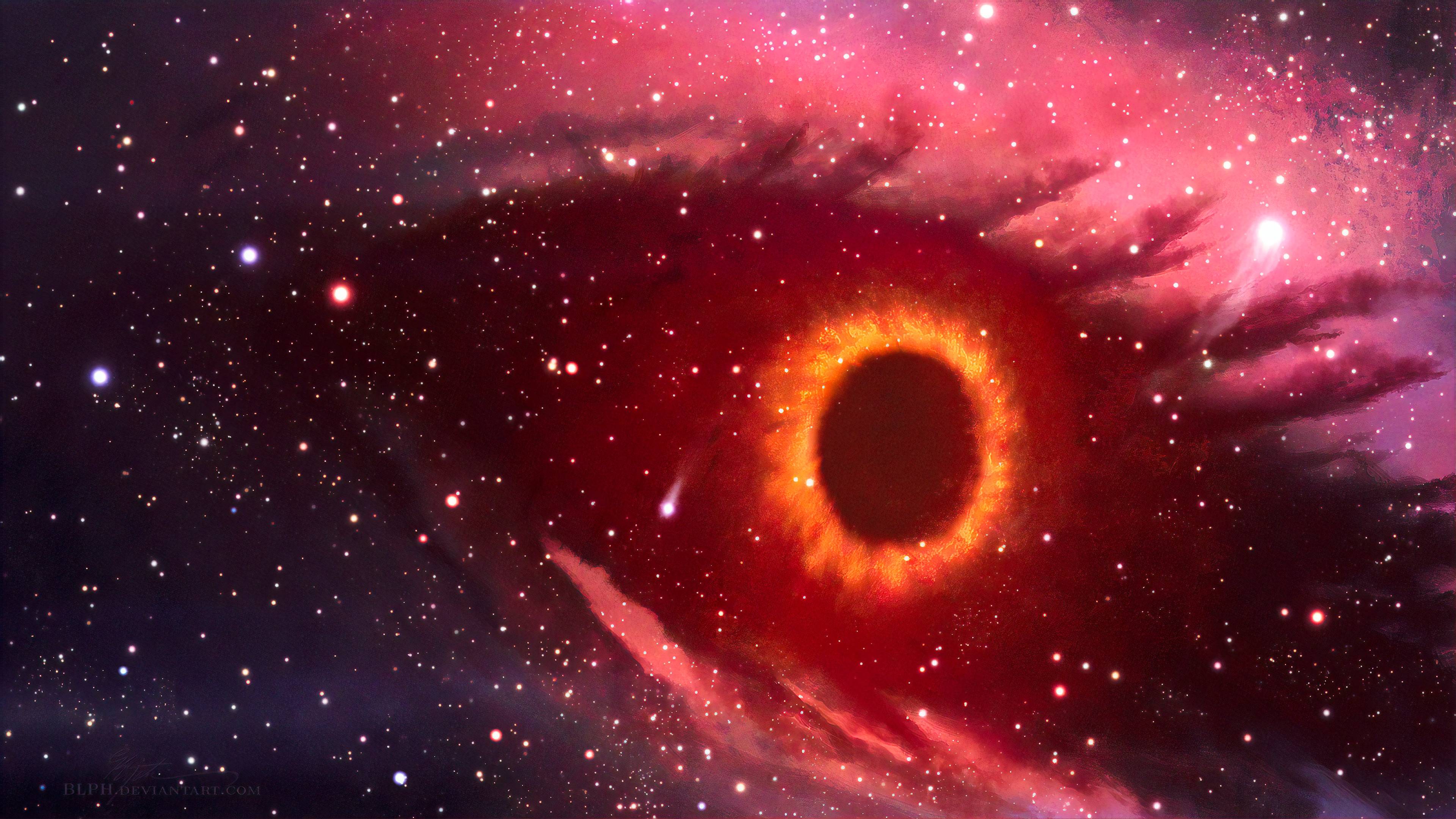 3840x2160 Black Hole Eye 4k, HD Digital Universe, 4k Wallpaper, Image, Background, Photo and Picture