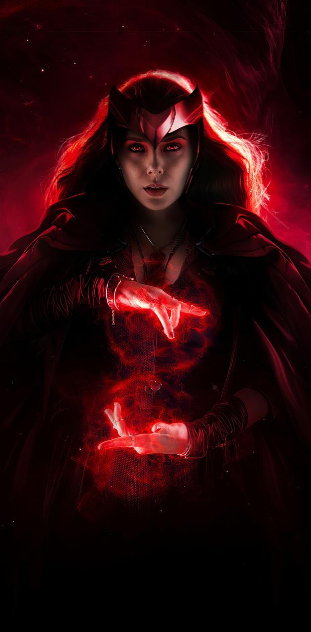 630x1280 Scarlet Witch wallpaper
