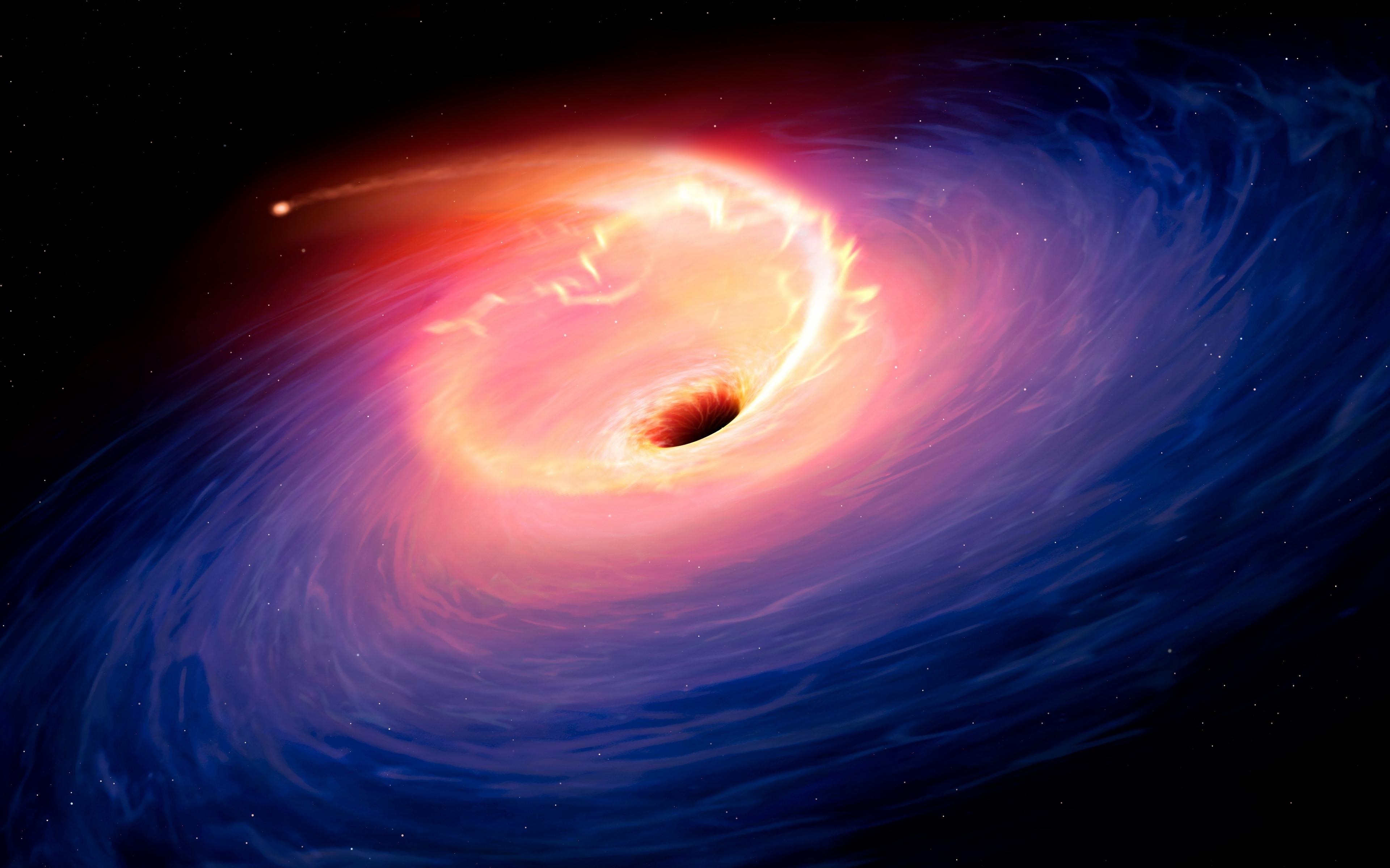 3840x2400 Download 3840x2400 black hole, space, clouds, swirl, art 4k wallpaper, 4k, ultra HD 16:10 wallpaper, 3840x2400 HD image, background, 16744
