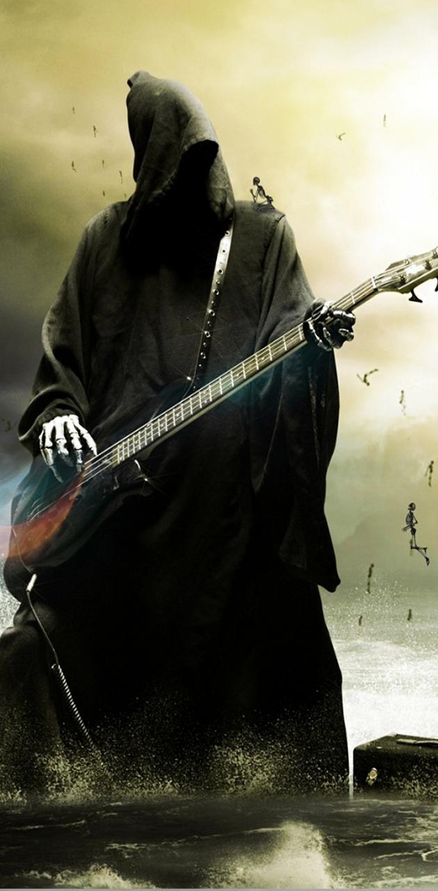 630x1280 bass guitar wallpaper