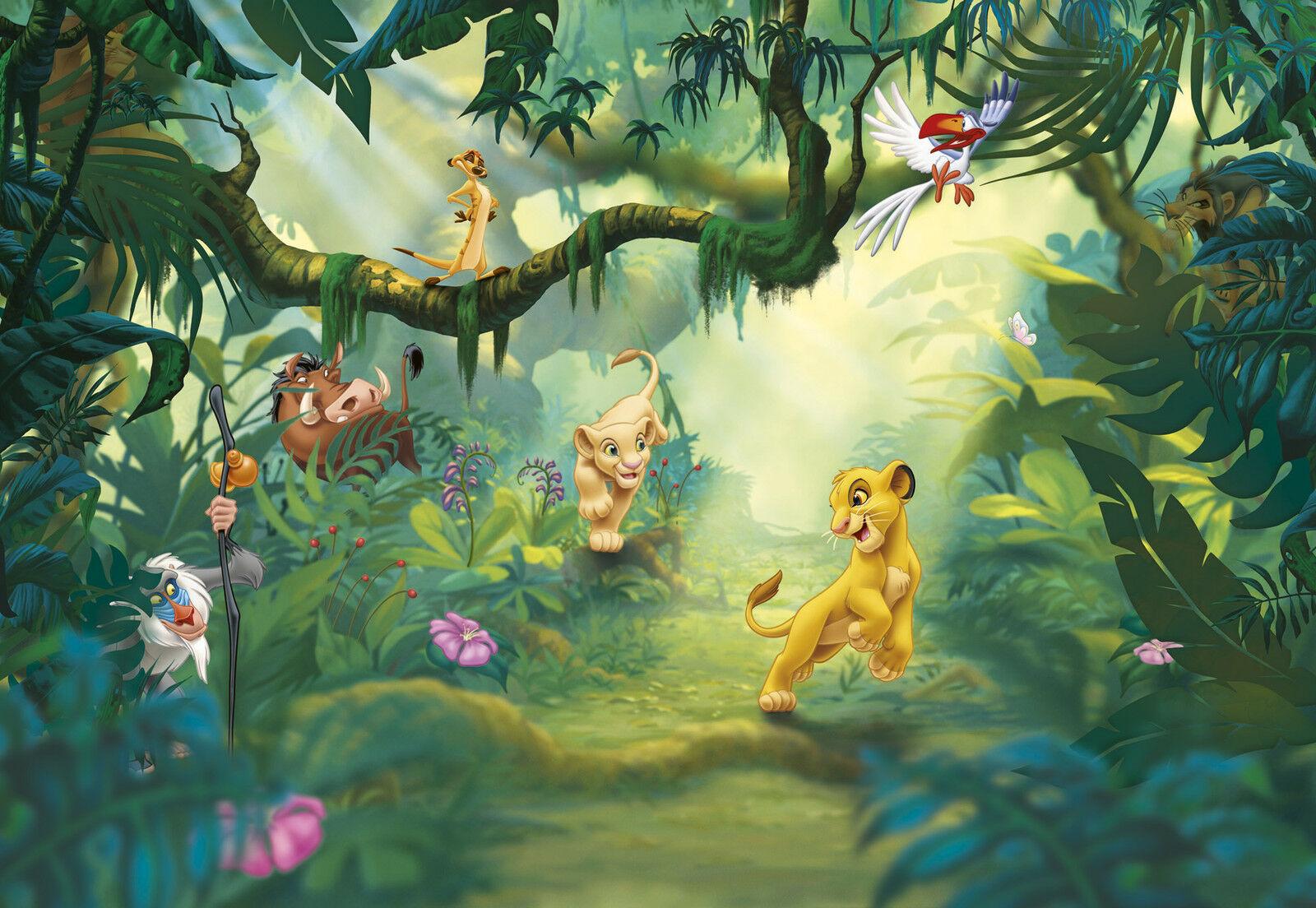 1600x1104 Giant Wall mural Wallpaper Lion King Jungle disney chlildrens room DECOR