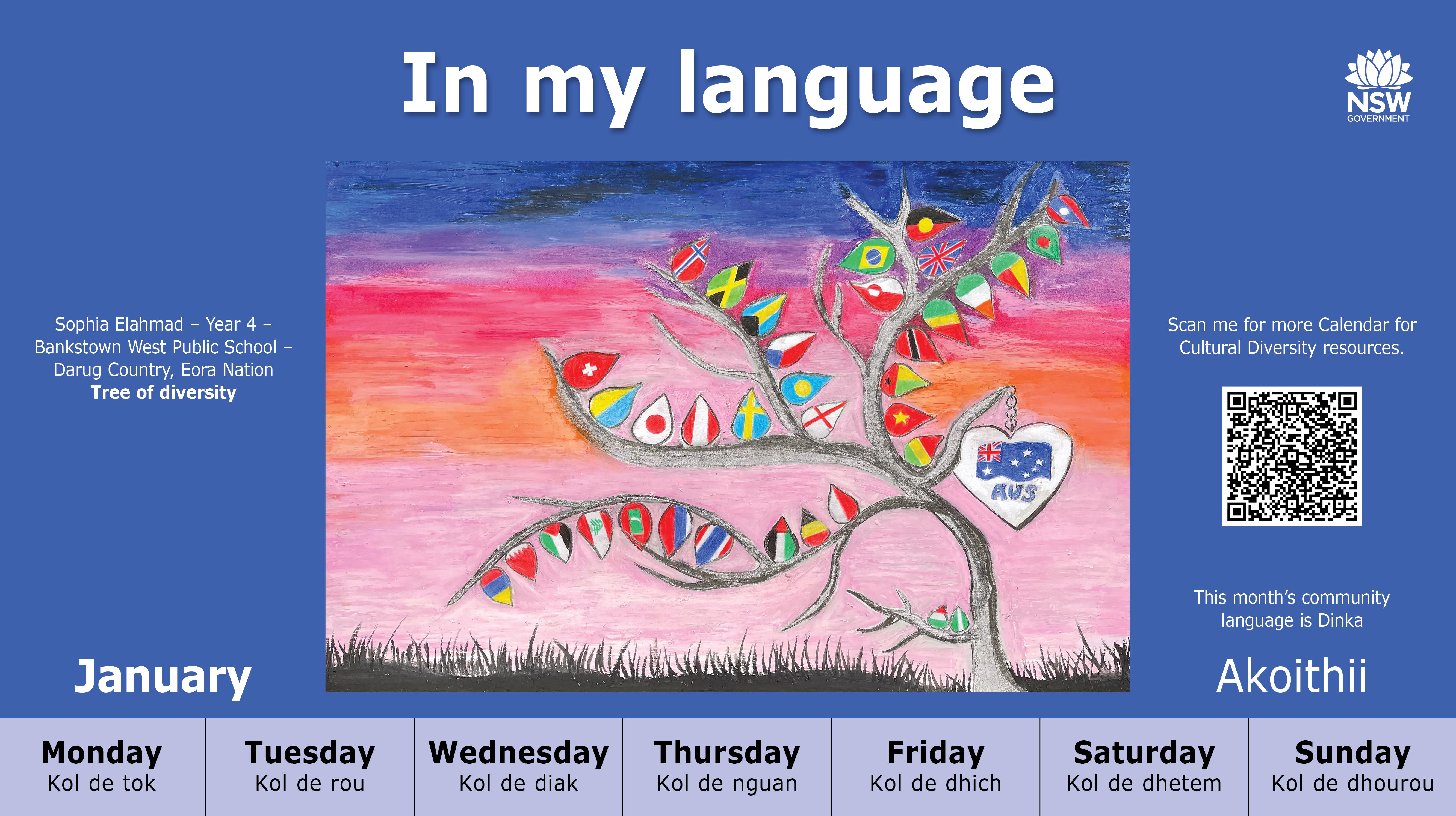 5331x2992 Calendar for cultural diversity