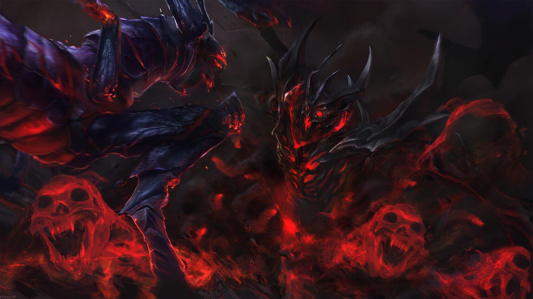 2048x1152 Dota 2 best pro Shadow Fiend players • WePlay!