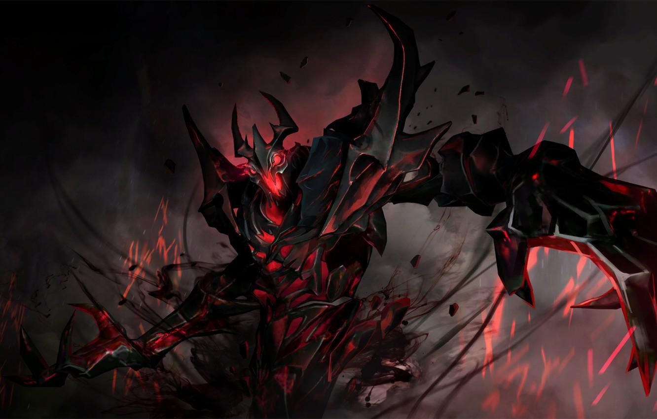 1332x850 Wallpaper the demon, art, Dota Shadow Fiend, Nevermore image for desktop, section игры
