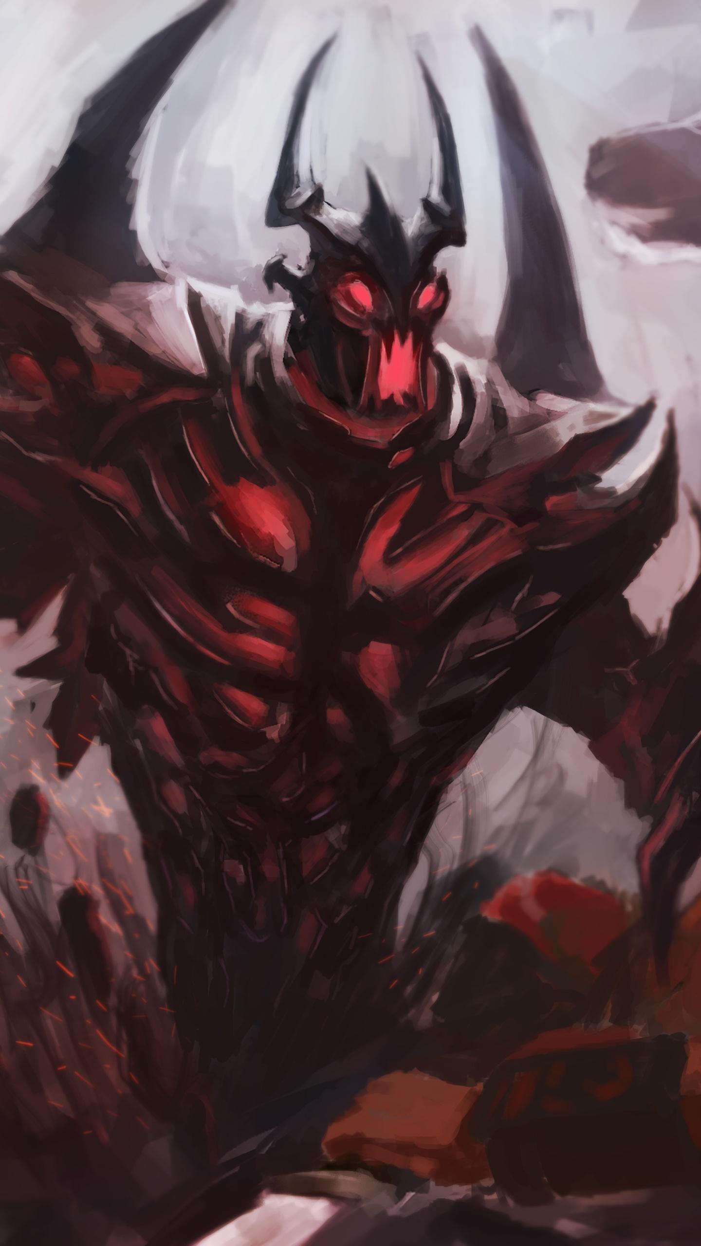 1440x2560 Wallpaper / Video Game Dota 2 Phone Wallpaper, Shadow Fiend (DotA 2), 1440x2560 free download