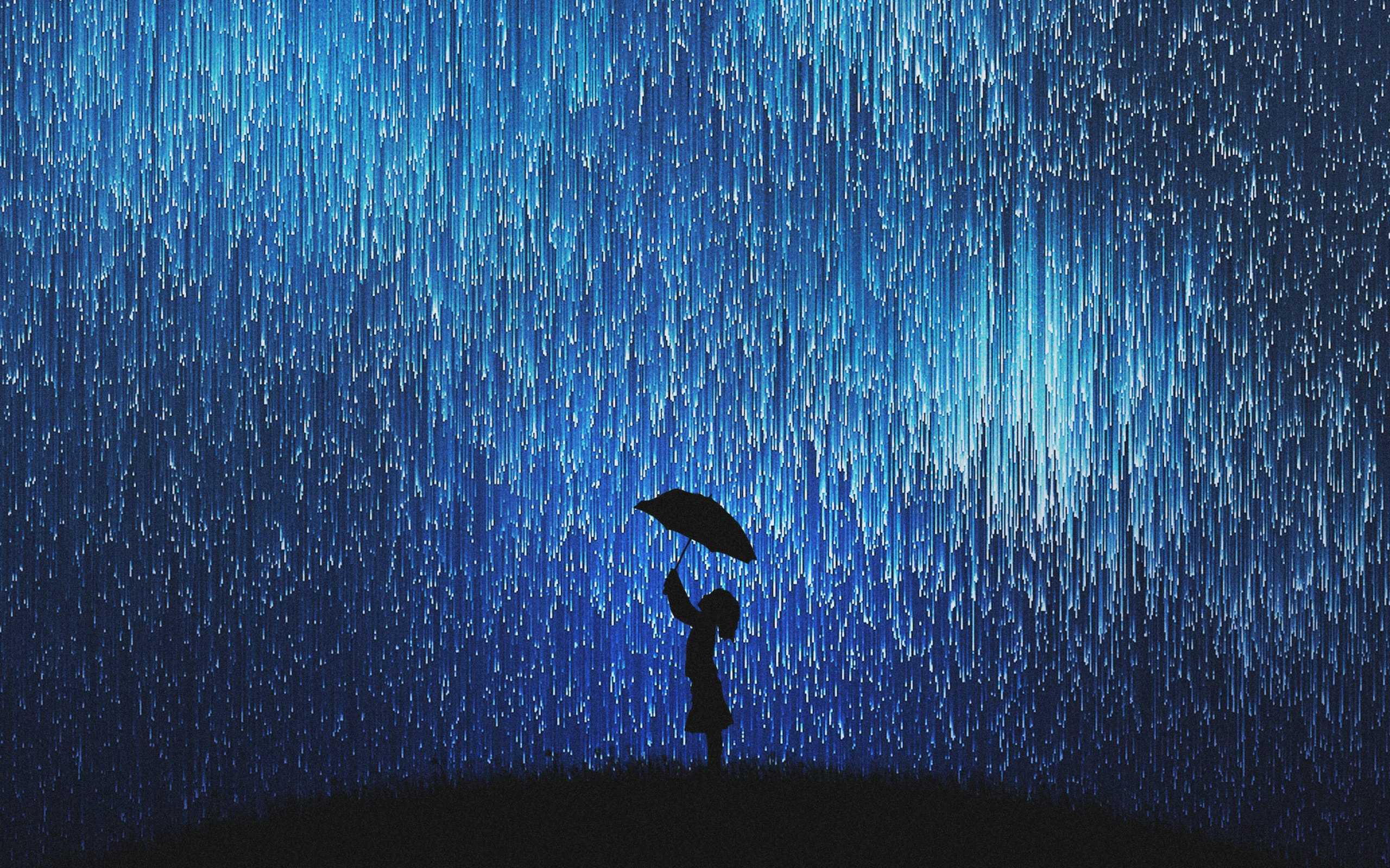 2560x1600 Rain Wallpaper