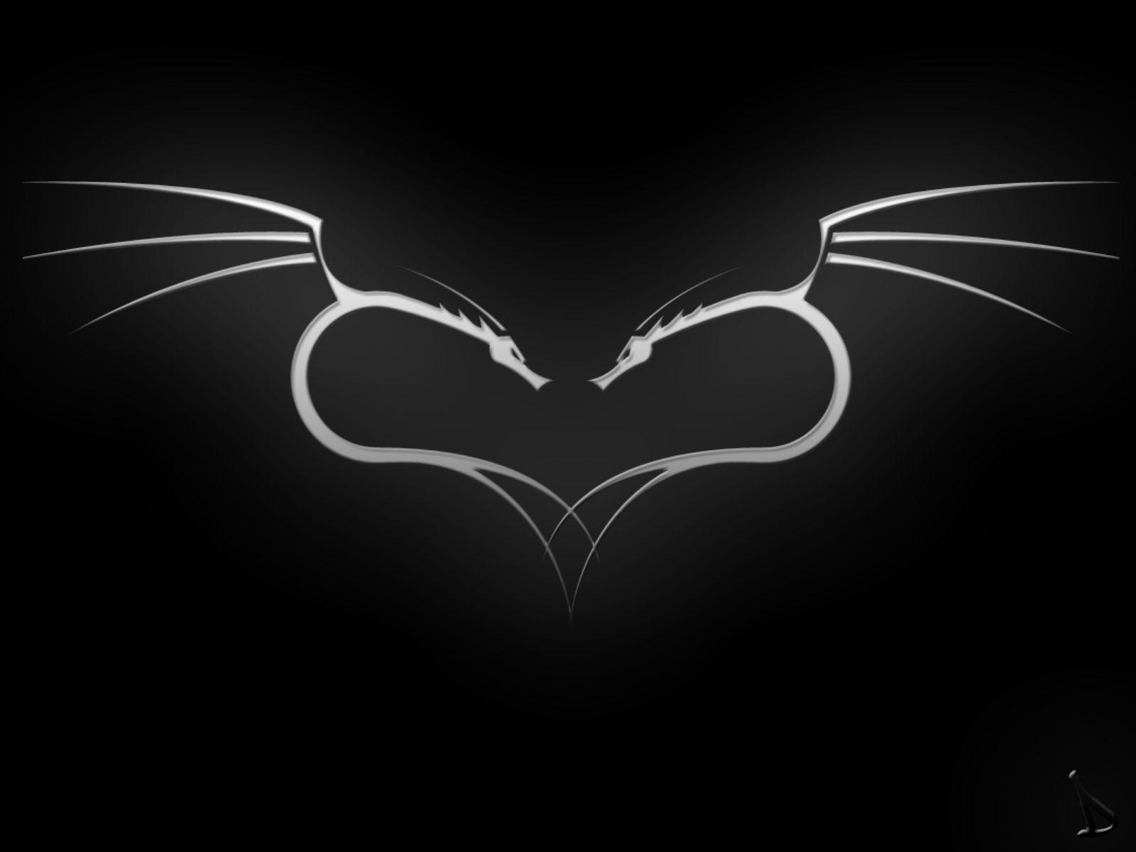1600x1200 image of Dragons Love Heart Wallpaper - #CALTO