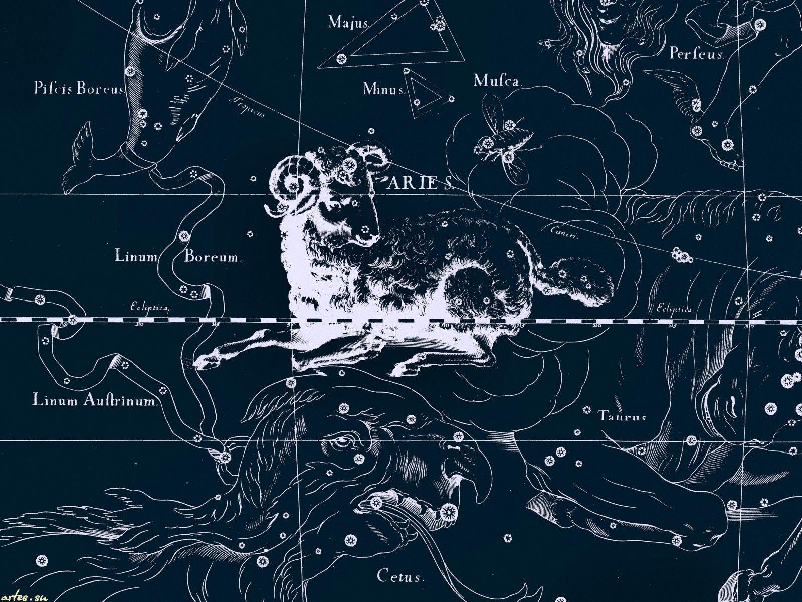 1600x1200 Zodiac Computer Wallpaper, Desktop Backgroundx1200. Aries wallpaper, Large canvas art, Astrology art