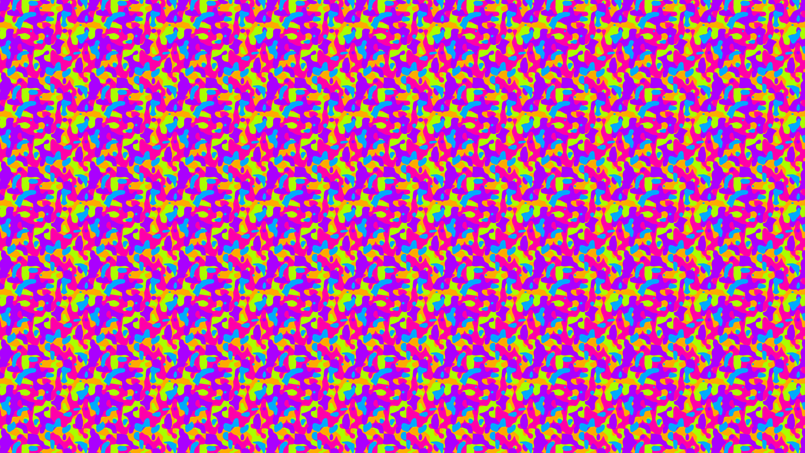 2560x1440 Funky Camoflauge Desktop Wallpaper