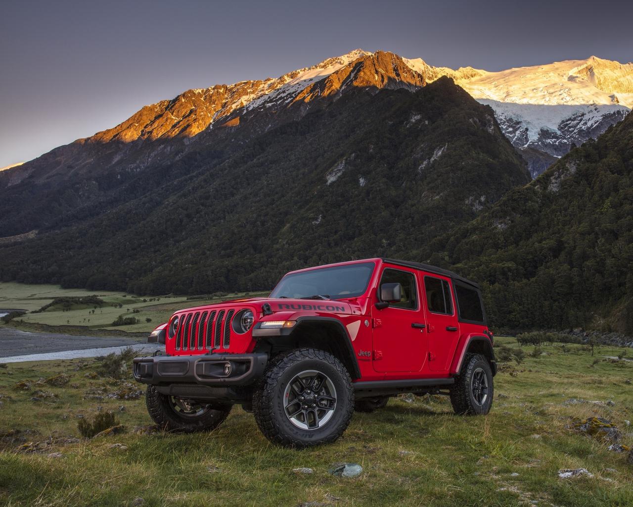 1280x1024 Download red, 4x suv, jeep wrangler 1280x1024 wallpaper, standard 5:4 fullscreen wallpaper, 1280x1024 HD image, background, 6606