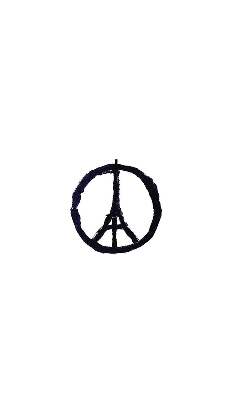 750x1334 iPhone 6 Wallpaper for paris terror rip