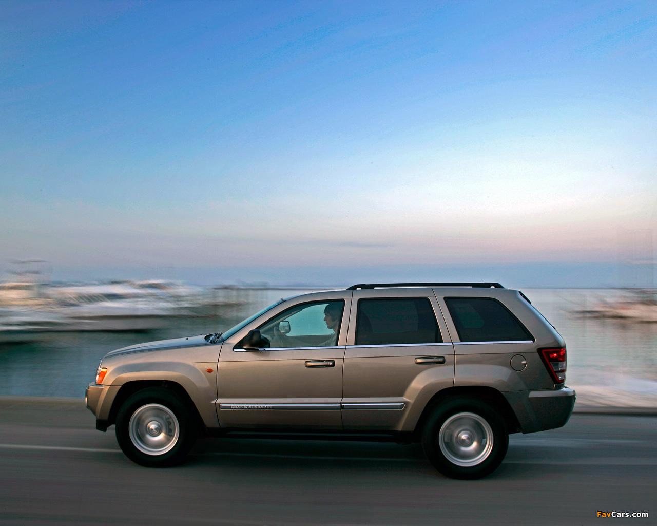 1280x1024 Jeep Grand Cherokee CRD Limited (WK) 2005–07 wallpaper (1280x1024)