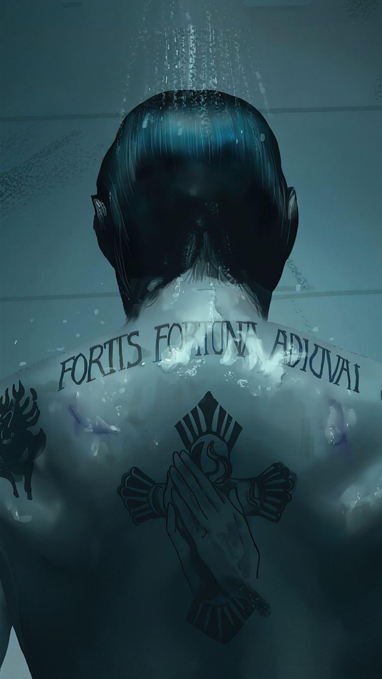 750x1334 john wick tattoo iPhone 8 Wallpaper Free Download
