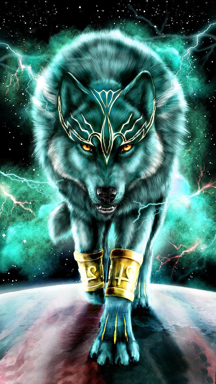 720x1280 Free Galaxy Wolf Wallpaper, Galaxy Wolf Wallpaper Download