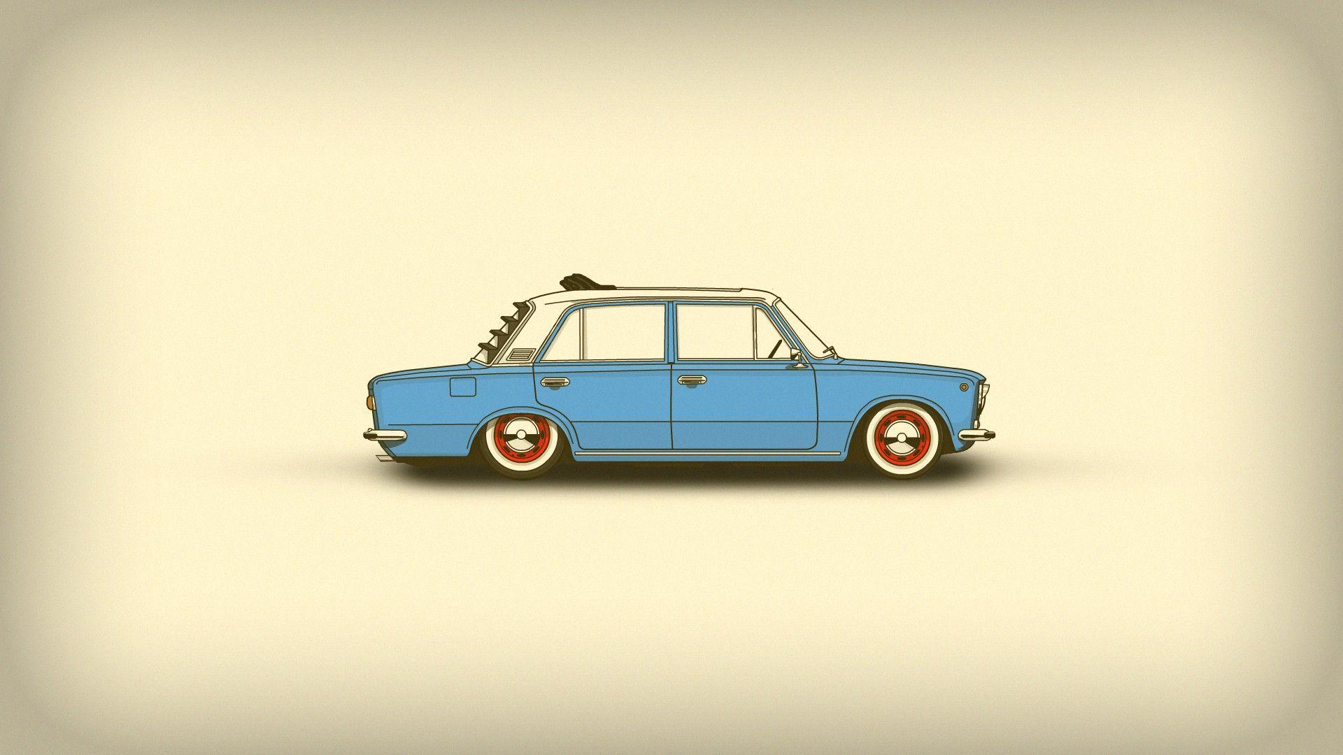 1920x1080 Car Art Wallpaper