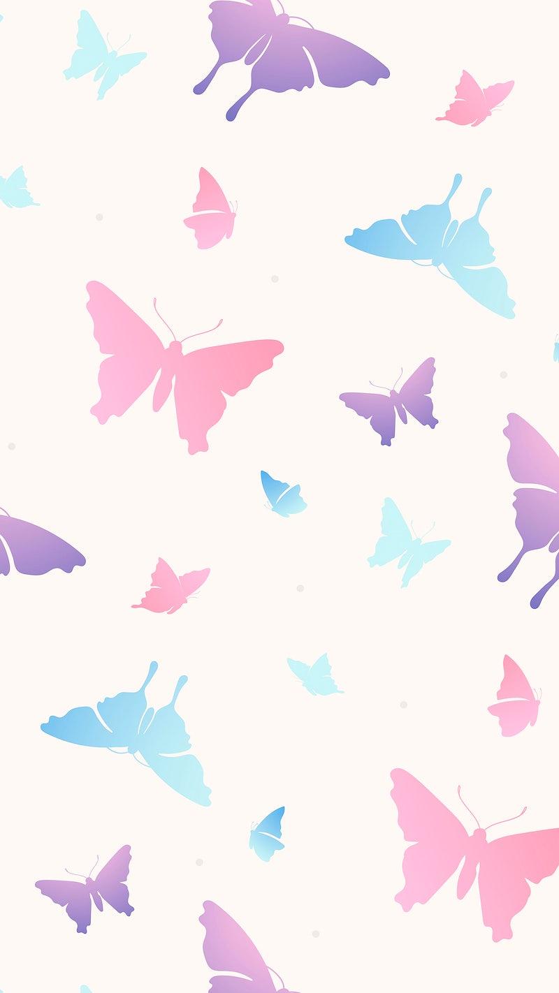 800x1422 Butterfly Phone Wallpaper Image Wallpaper