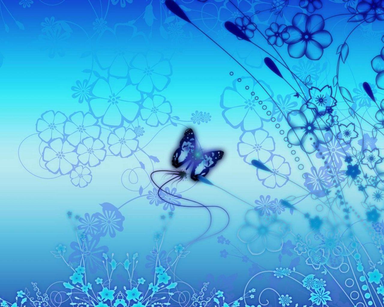1280x1024 Download wallpaper 1280x1024 butterfly, patterns, flight, line standard 5:4 HD background