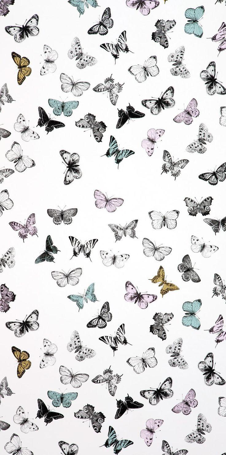 736x1483 Butterfly Tumblr Wallpaper