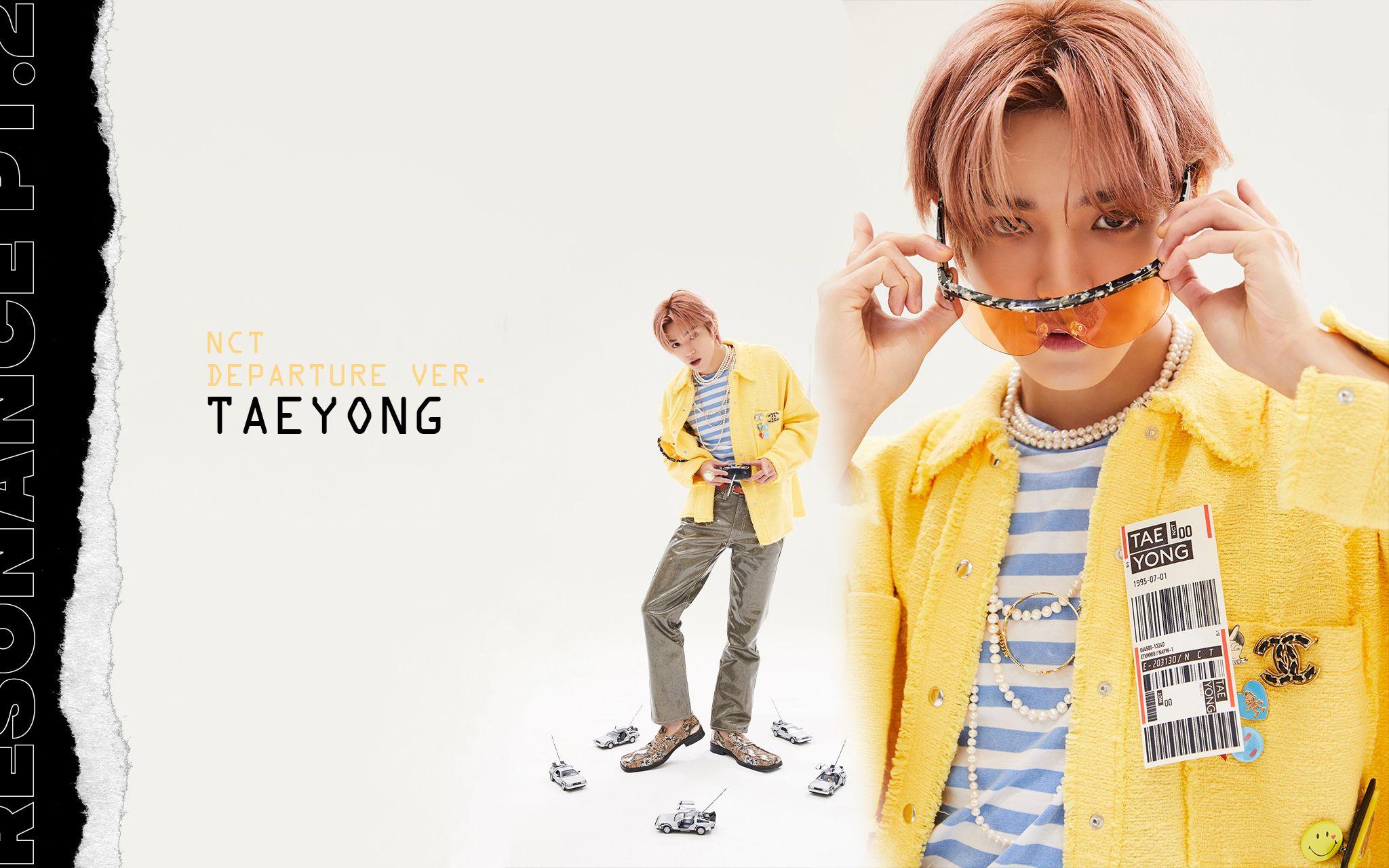 2048x1280 TAEYONG 'DEPARTURE VER.' DESKTOP WALLPAPER. Taeyong, Nct taeyong, Nct