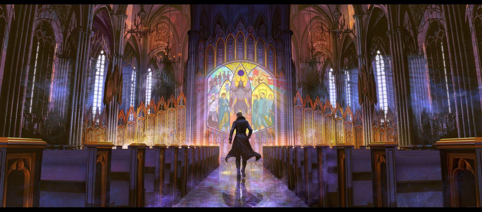 Anime Church Wallpapers Top Free Anime Church Backgrounds Wallpaperaccess 