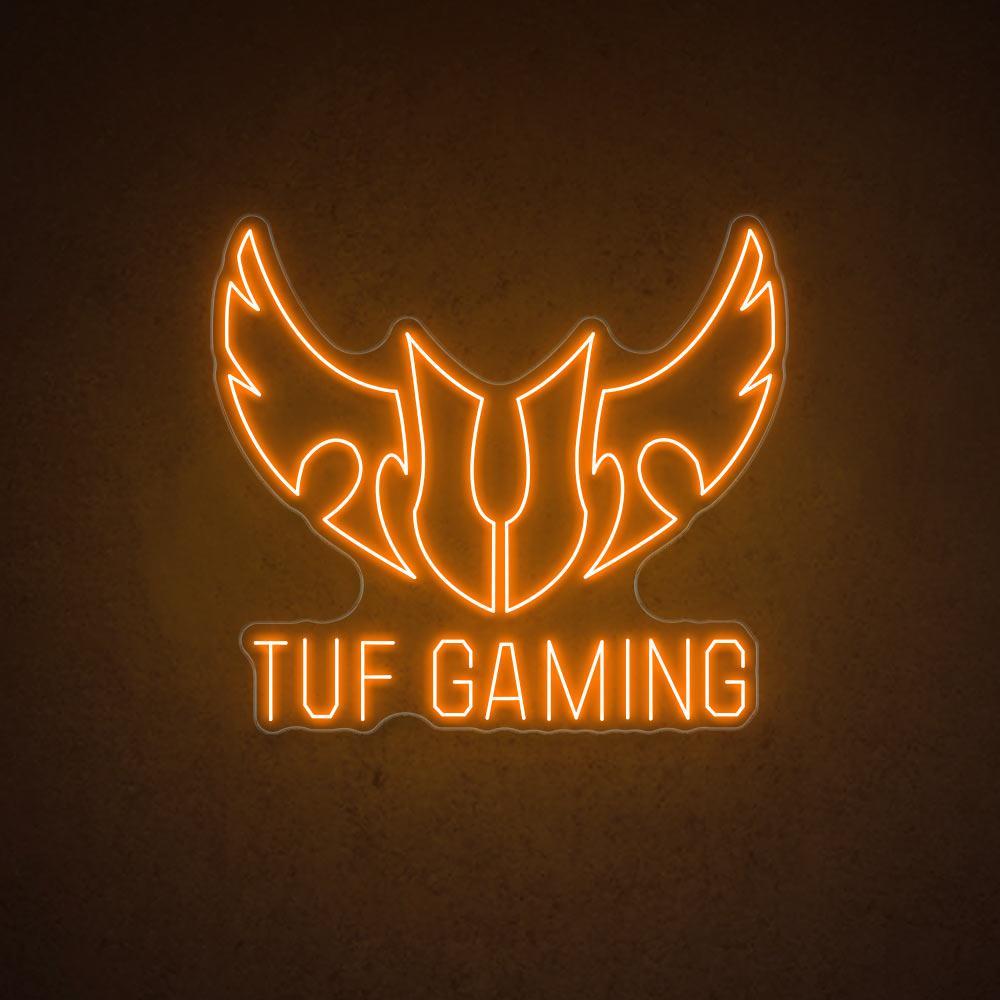 1000x1000 ASUS TUF GAMING Graphics Cards Computer Brand Logo. LED Neon sign