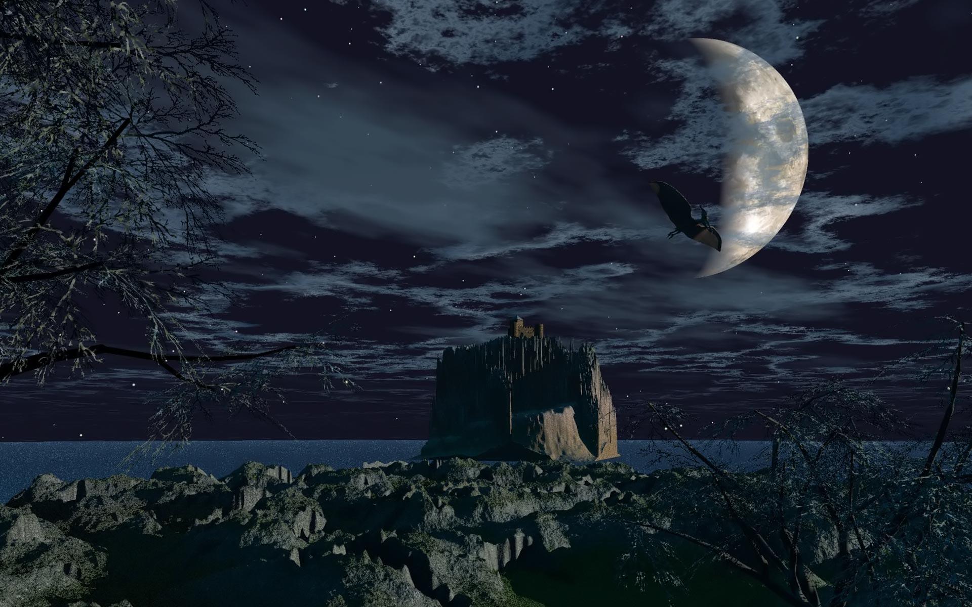 1920x1200 Free download HD Wallpaper Scary Forest At Night 7756 Wallpaper HD [1920x1200] for your Desktop, Mobile & Tablet. Explore Spooky Wallpaper. Scary Wallpaper For Desktop, Free Scary Halloween