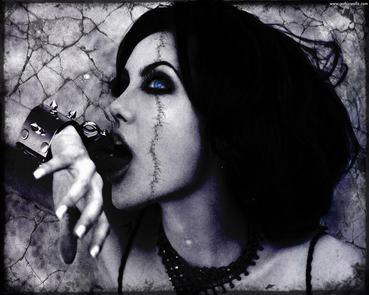 1280x1024 Scary Gothic Wallpaper