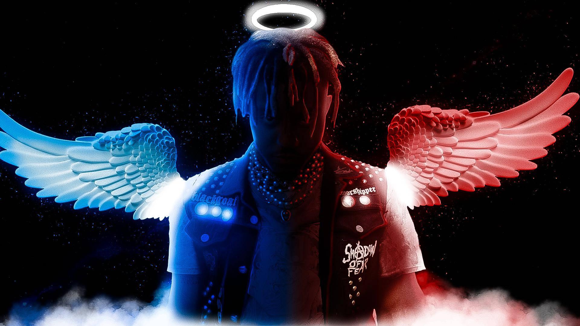 1920x1080 Download Juice Wrld Angel Wings Wallpaper