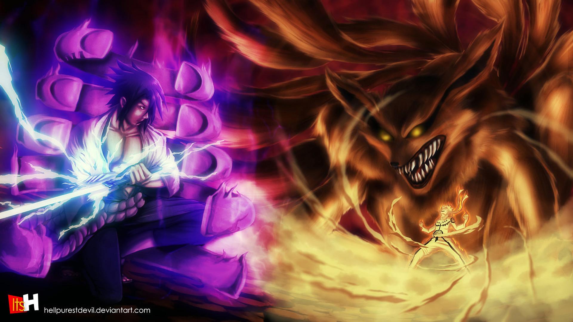 1920x1080 Sasuke Susanoo Wallpaper