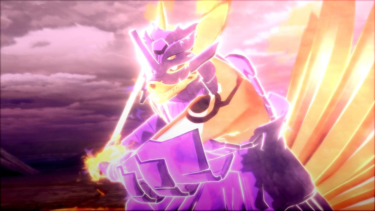 1280x720 Naruto Storm 4: Road to Boruto Uzumaki and Sasuke Uchiha vs Saruiwa [PC 1080p HD]