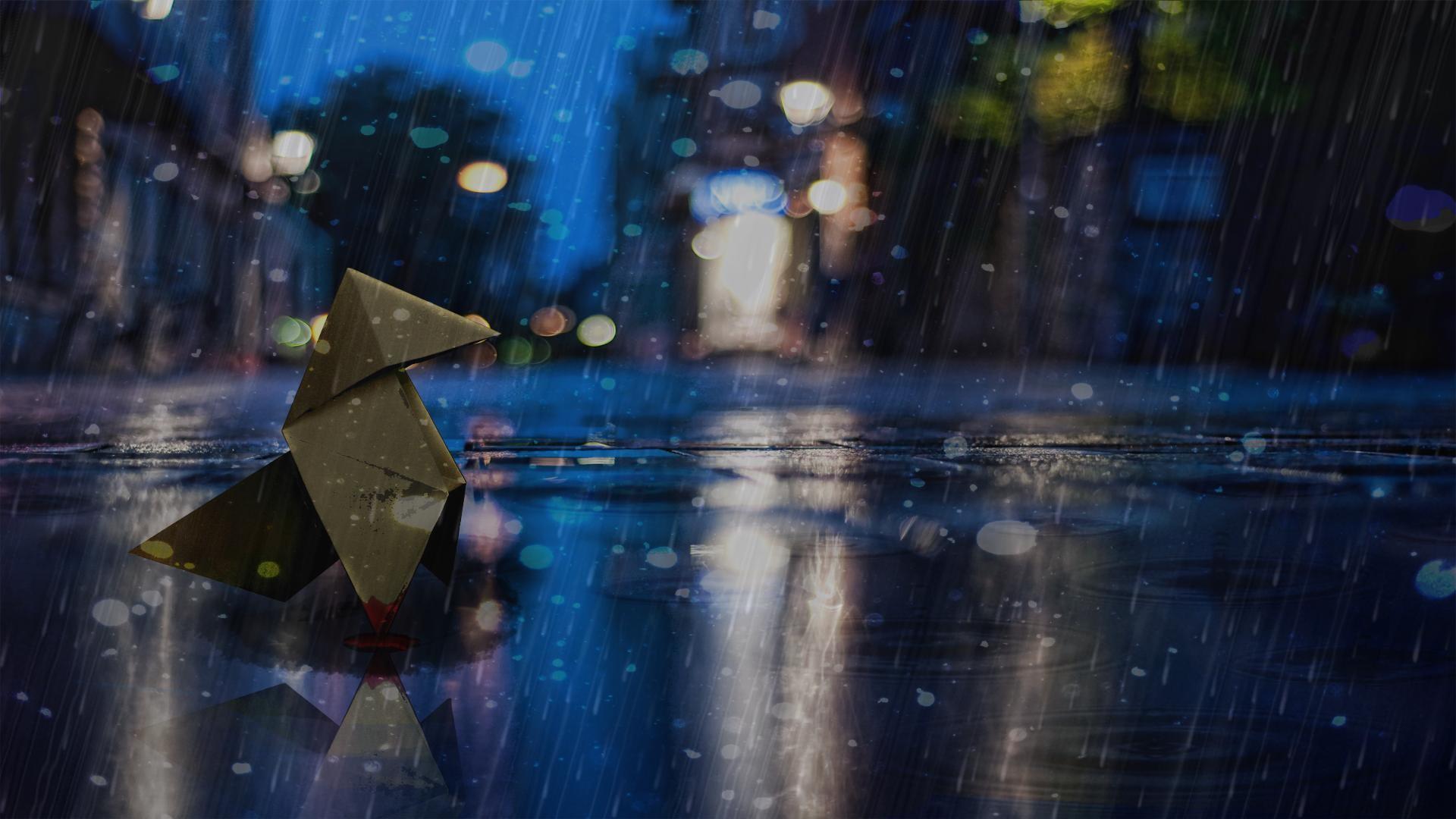1920x1080 Animated Rain Wallpaper For Desktop