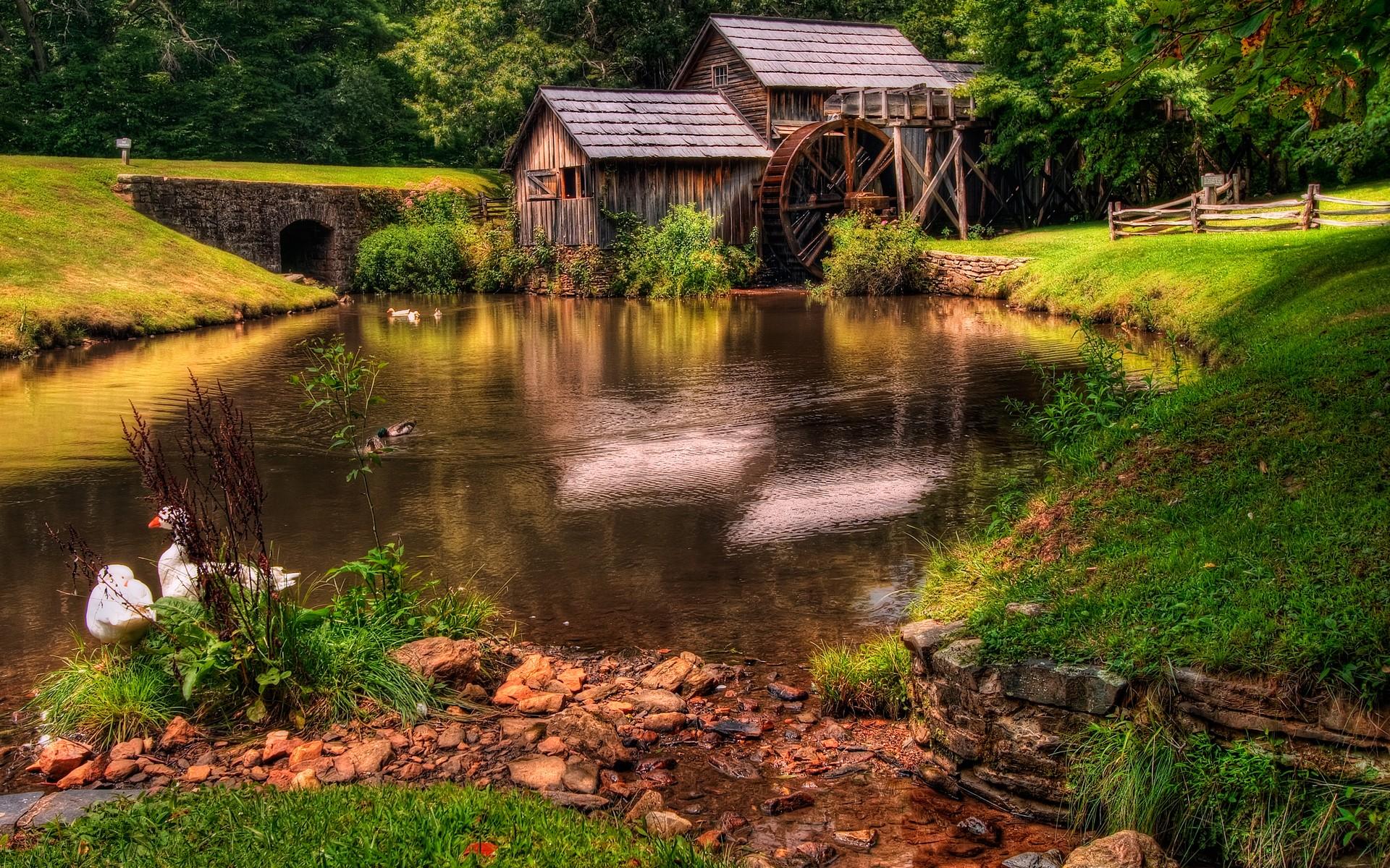 1920x1200 Peaceful Cottage