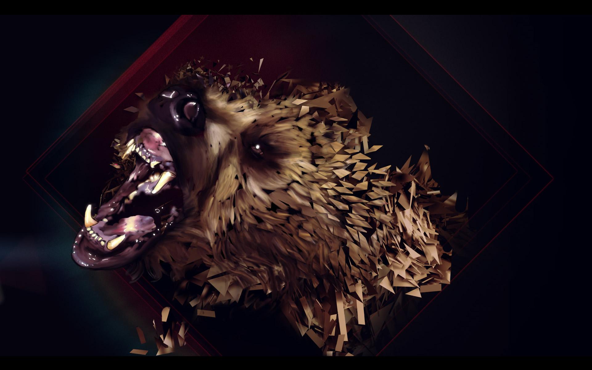 1920x1200 Grizzly Bear HD Wallpaper