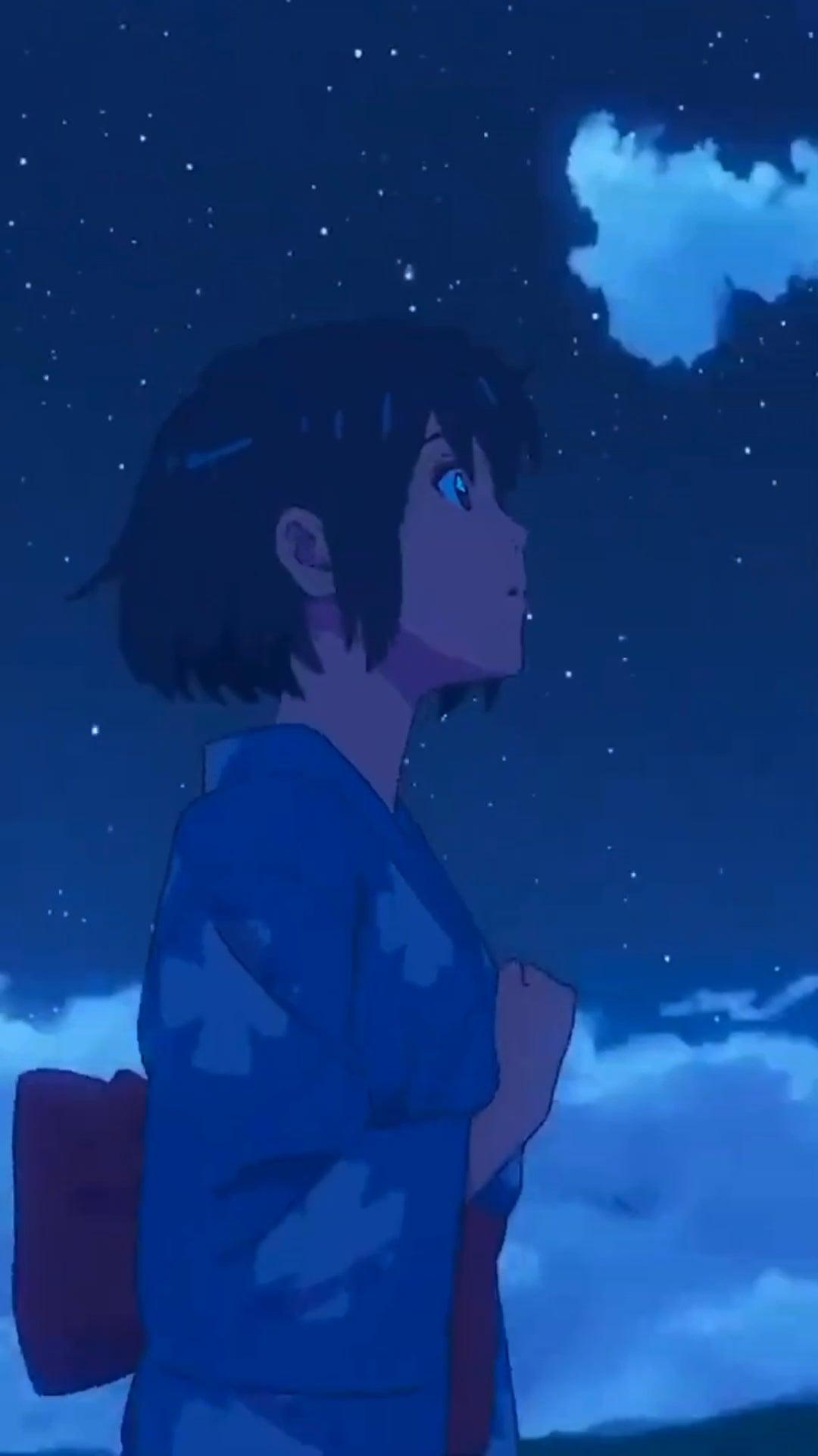 1080x1920 I'm changing my IOS 14 theme (to Kimi No Nawa of course) and this is my live wallpaper
