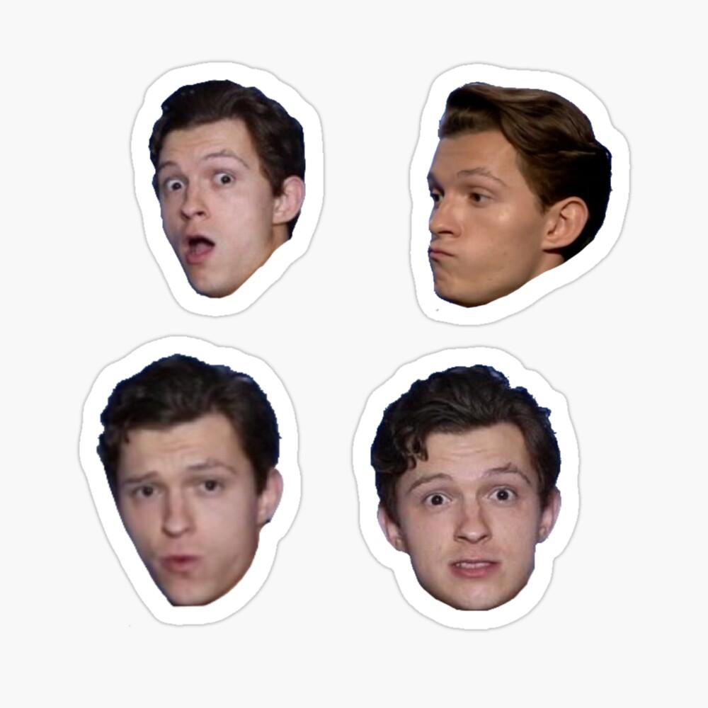 1000x1000 Tom Holland Funny Reactions Poster