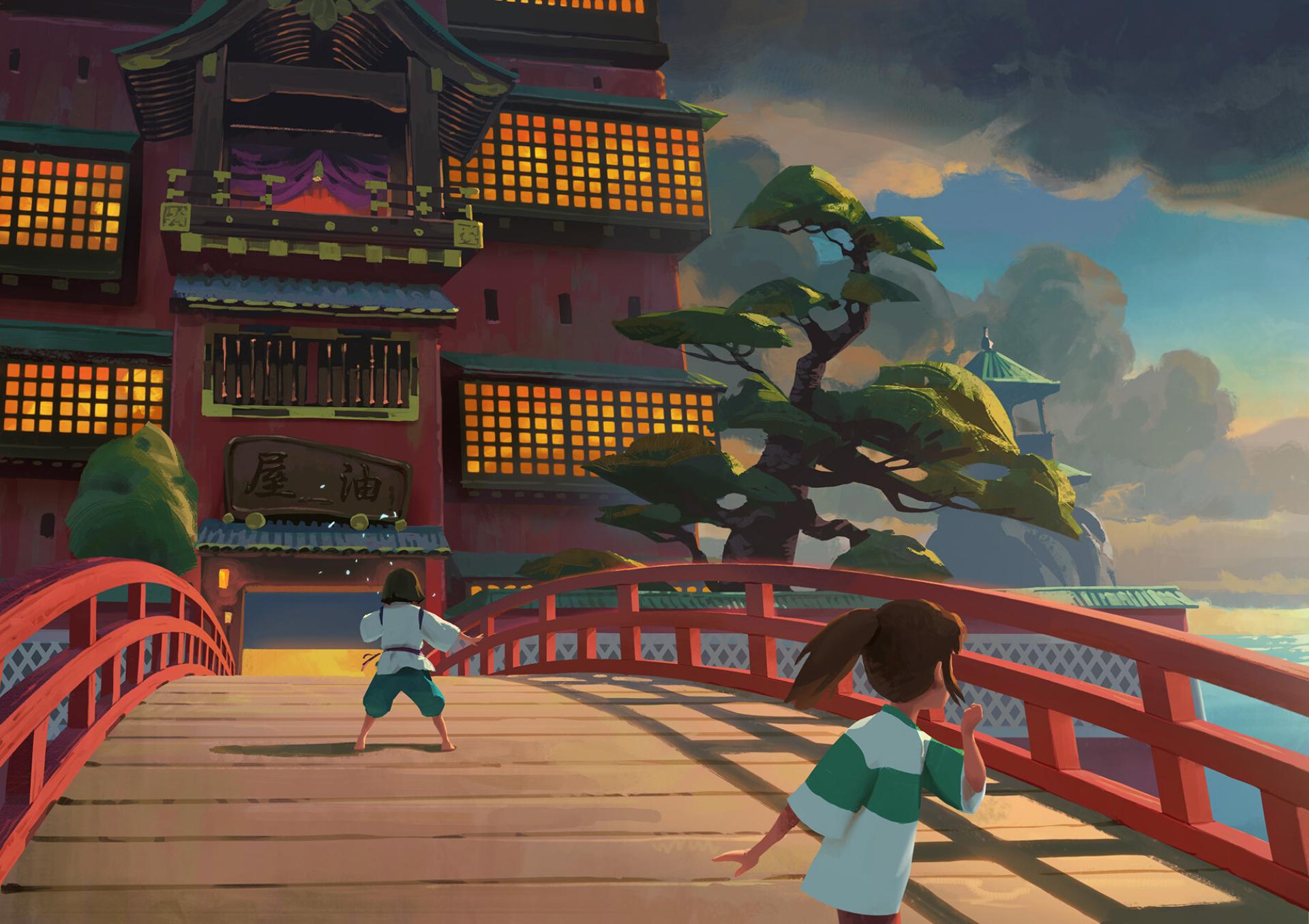 1920x1356 Spirited Away HD Wallpaper and Background
