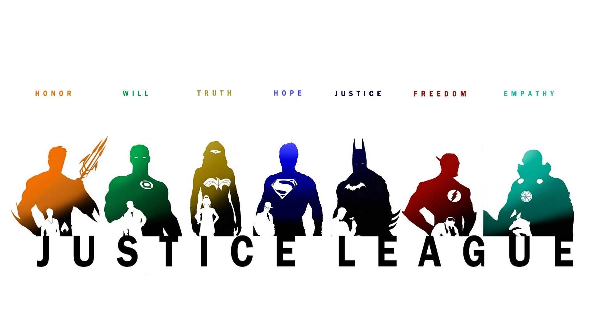 1920x1080 Download Martian Manhunter And Justice League Logos Wallpaper